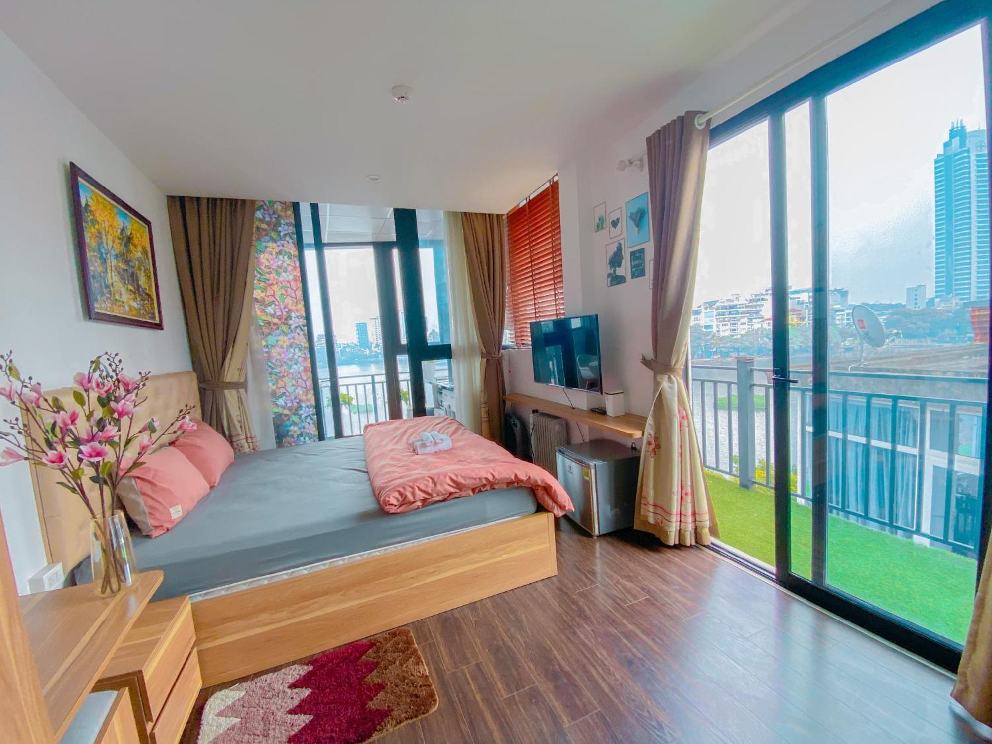 Windy Lakeview Studio Ha Noi Ханой Экстерьер фото